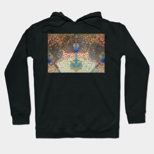 Peacock Design Indian Inspired Hoodie